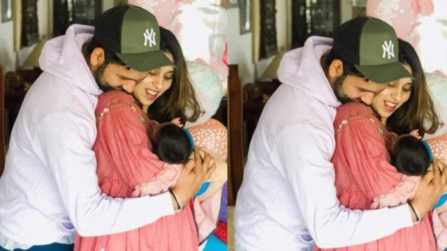 Rohit Sharma and Ritika Sajdeh revealed their daughter's name in a social media | वनइंडिया हिंदी