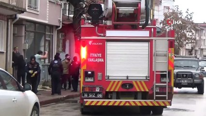 Evde mahsur kalan 7 aylık bebek için ekipler seferber oldu