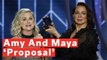 Amy Poehler And Maya Rudolph Stage Fake Proposal While Presenting At The Golden Globes