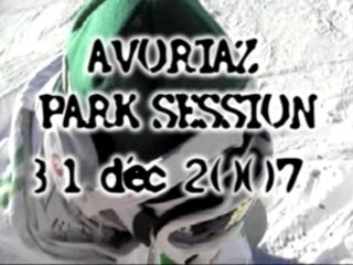 session avoriaz 31 dec 2007