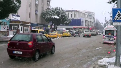 Çanakkale'de eğitime kar engeli
