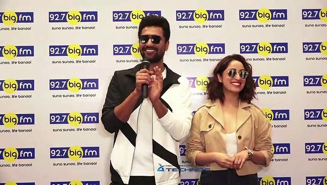 ‘URI’ Promotion With Yami Gautam & Vicky Kaushal At 92 7 Big Fm