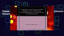 Cases and Economic Notes on Antitrust: Supplement (American Casebooks)