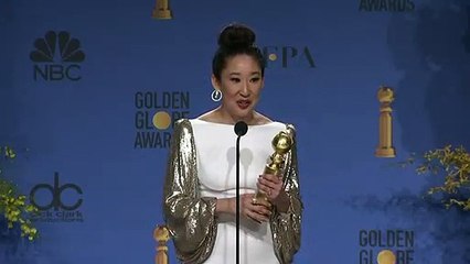 Golden Globes 2019: Sandra Oh hails 'moment of change'