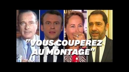 Avant Castaner, d'autres politiques ignoraient qu'ils étaient en direct