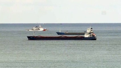 Samsun açıklarında gemi battı (2)