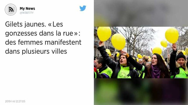 Gilets jaunes. « Les gonzesses dans la rue » : des femmes manifestent dans plusieurs villes