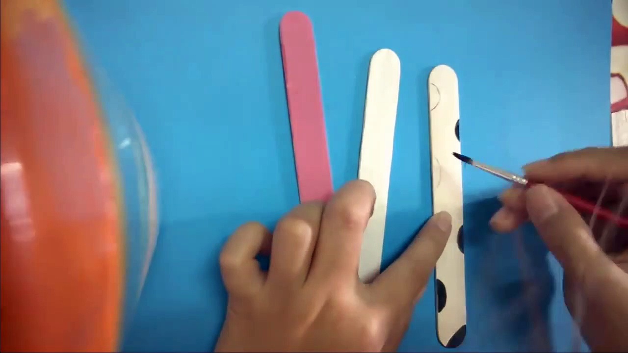 DIY - Simple Craft Stick Farm Animals For Kid