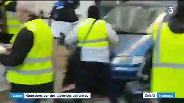 Gilets jaunes : le comportement violent d'un policier interpelle