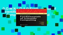 D.O.W.N.L.O.A.D Fundamentals of Scientific Computing (Texts in Computational Science and