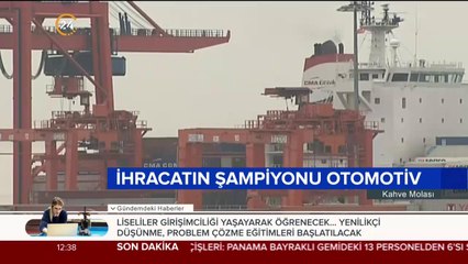 İhracatın şampiyonu otomotiv