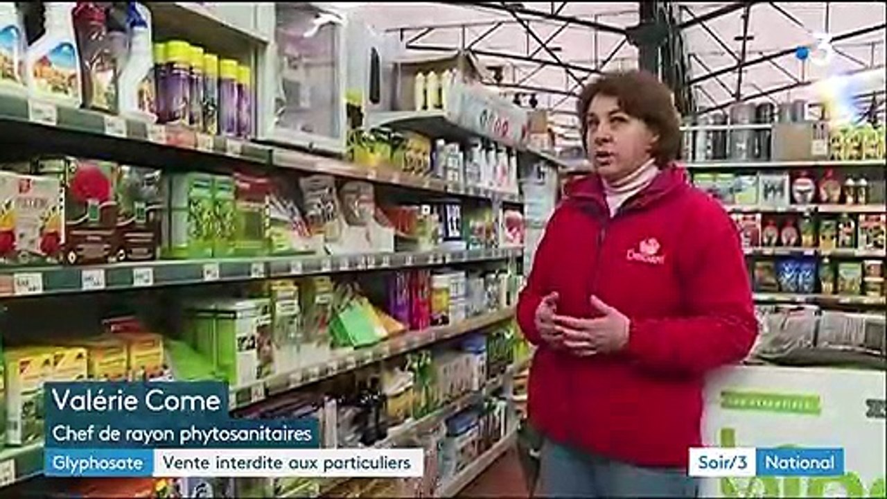 Pesticides : le glyphosate interdit aux particuliers et aux collectivités
