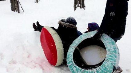 Beyaz örtü köylülere ekmek kapısı oldu - BOLU
