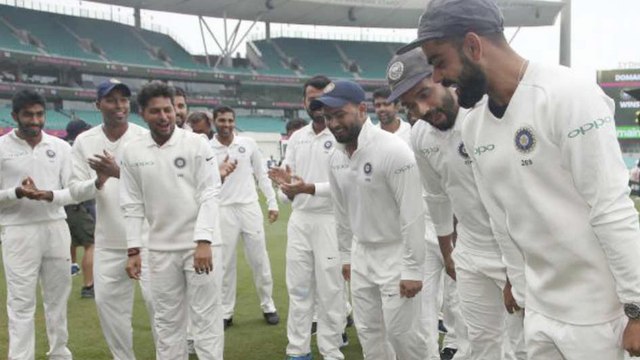 India vs Australia : Indian Players Shake A Leg At Sydney Cricket Ground Sydney | Oneindia Telugu