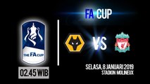 Jadwal Pertandingan Piala FA, Wolverhampton Vs Liverpool FC, Selasa Pukul 02.45 WIB