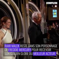 Rami Malek reste Freddie Mercury aux Golden Globes