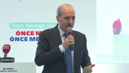 Kurtulmuş: "Ak Parti Milletin Kararlılığının Özetidir"
