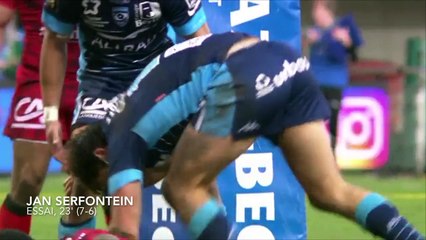 TOP 14/J14 - RESUME MONTPELLIER-LYON (14-25)