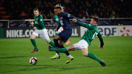 Pontivy - Paris Saint-Germain : Le geste technique de Neymar Jr