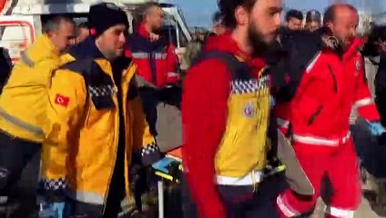 Batan gemiden kurtarılan yaralılar - Hastane (2) - SAMSUN
