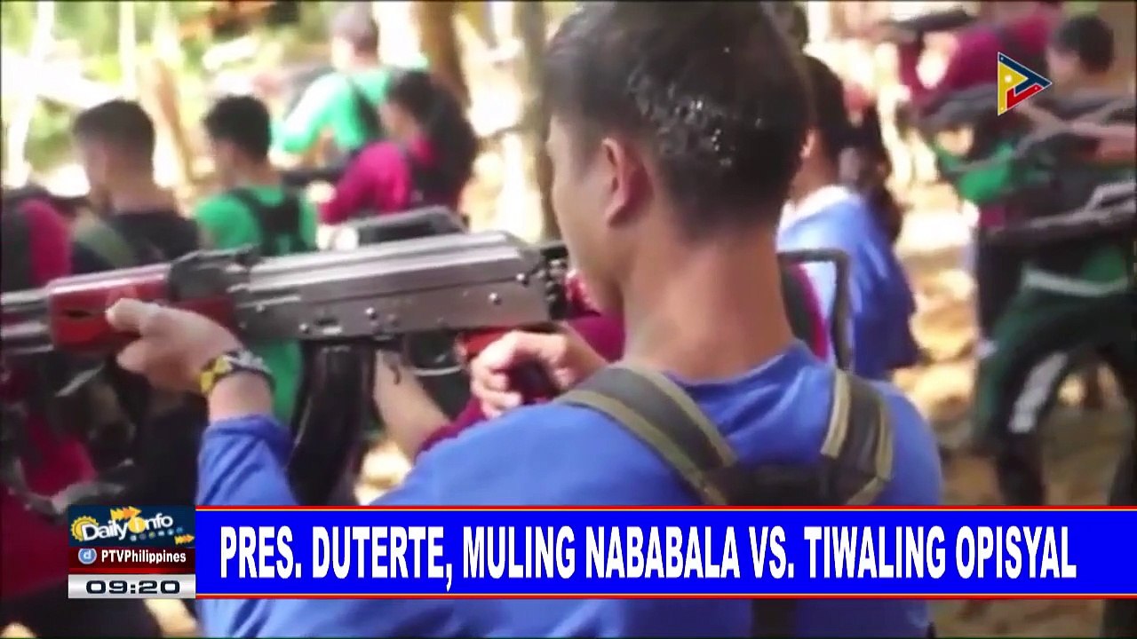 Pres. #Duterte, muling nagbabala vs tiwaling opisyal