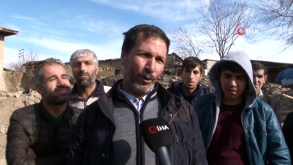 Evi çöken, hayvanları telef olan aileye 'ev müjdesi'