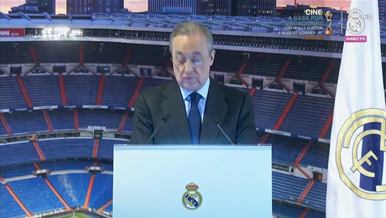 Florentino Pérez: "Brahim, en el Santiago Bernabéu sentirás sensaciones únicas"