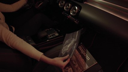 The new Mercedes-Benz CLA Interior Assist at CES 2019