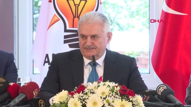 İstanbul- Binali Yıldırım Medya Temsilcileriyle Bir Araya Geldi