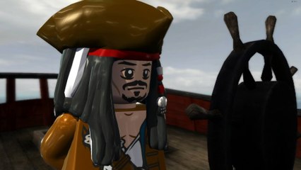 LEGO Pirates of the Caribbean Walkthrough Part 23 - The Black Pearl Attacks 100%