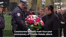 Ceremonies mark 4th anniversary of Charlie Hebdo attacks