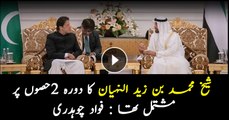 Abu Dhabi Crown Prince was in Rahim Yar Khan before coming to Islamabad: Fawad Chaudhry