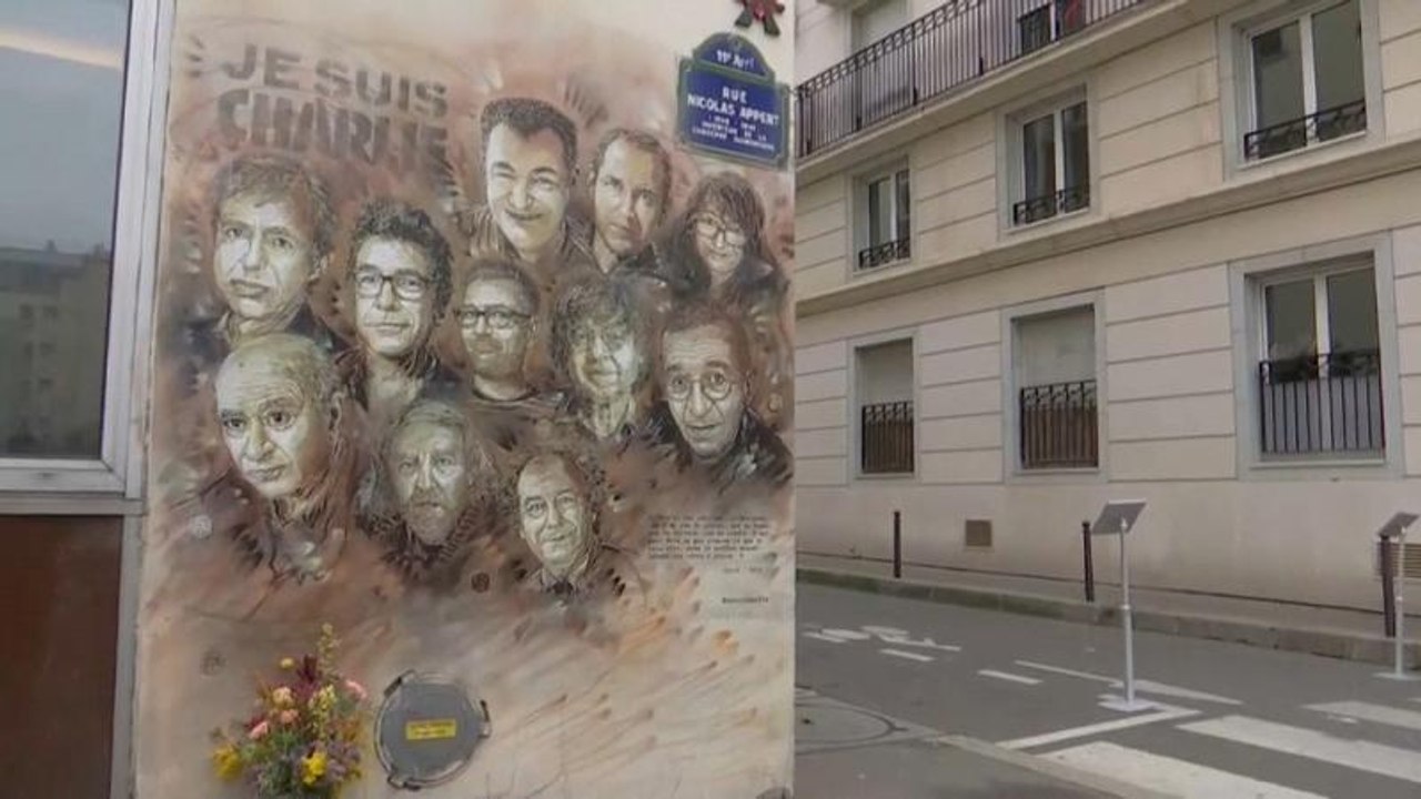 Vier Jahre nach Anschlag auf Charlie Hebdo: Gedenken in Paris