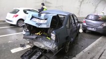 Karahisar Tüneli'nde zincirleme trafik kazası - AFYONKARAHİSAR