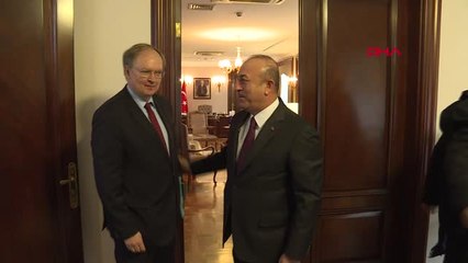 Çavuşoğlu, AB Komiseri Christos Stylianides'i Kabul Etti