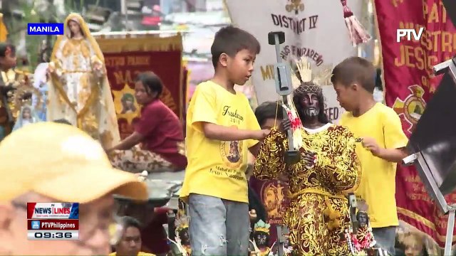 Hundreds of replicas of Black Nazarene blessed