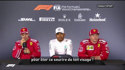 "Oter ce sourire de ton visage"