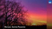 De magnifiques levers de soleil en Loire-Atlantique et en Vendée