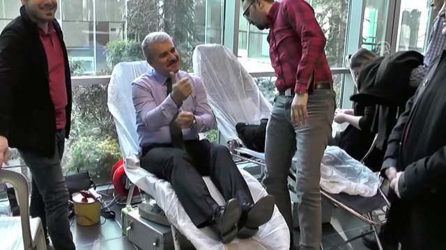 Kemik iliği nakli bekleyen hastalar için sıraya girdiler - KIRŞEHİR