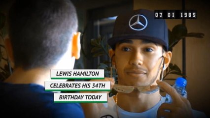 وُلد في مثل هذا اليوم: فورمولا وان: لويس هاميلتون يبلغ عامه الـ34