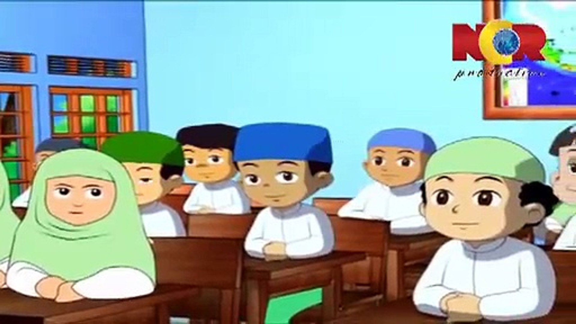 73 Koleksi Gambar Anak Sekolah Kartun Muslim Terbaik