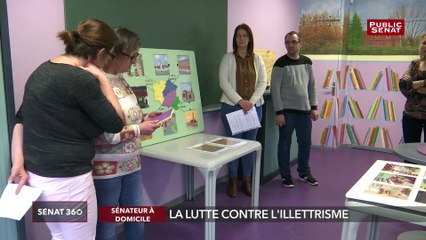 La lutte contre l'illettrisme avec le sénateur communiste du Nord Eric Bocquet