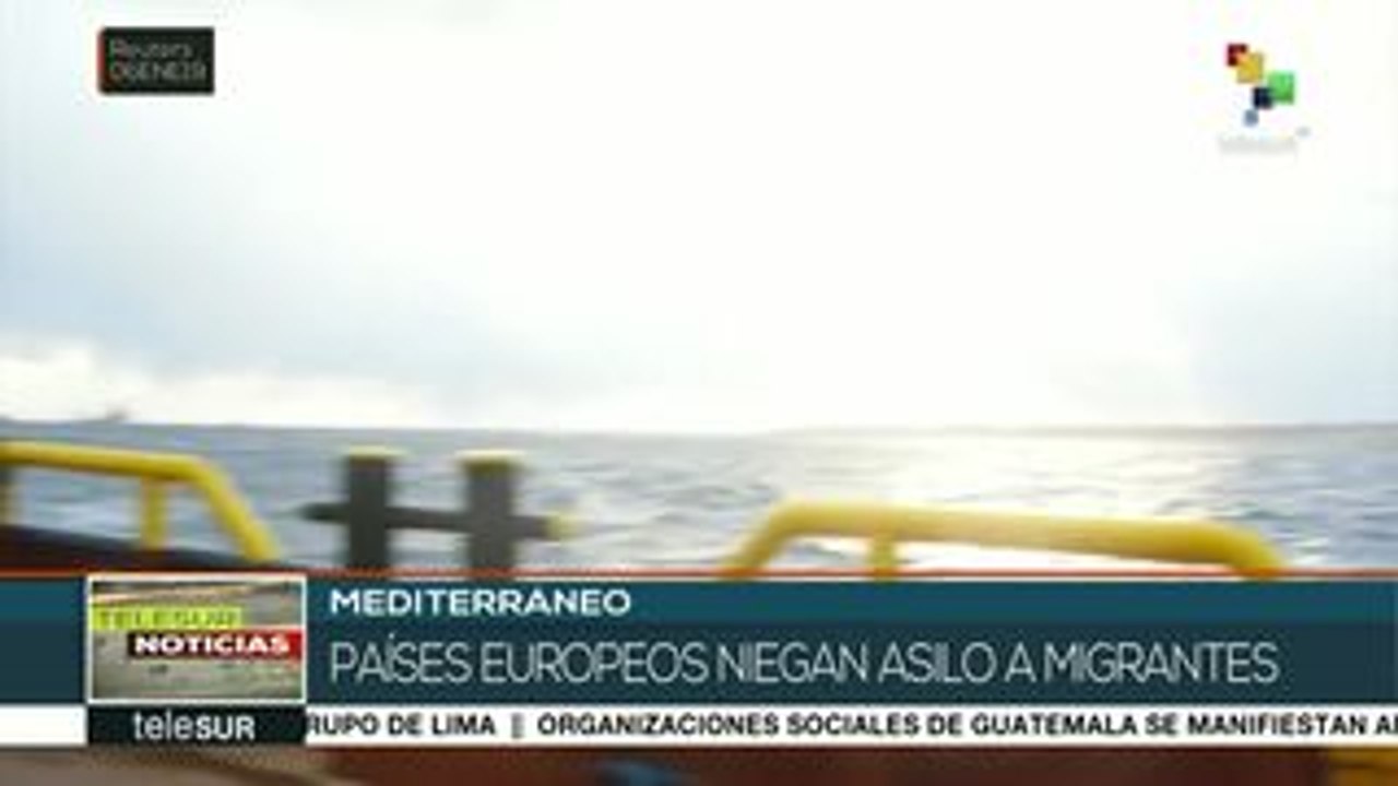 Barcos humanitarios con migrantes no hallan puerto para desembarcarlos