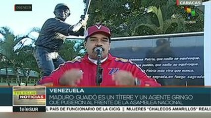 Nicolás Maduro: Guaidó es un agente de EE.UU.
