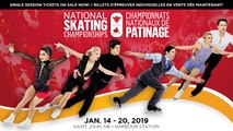 Championnats nationaux de patinage Canadian Tire 2019