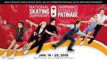 Championnats nationaux de patinage Canadian Tire 2019