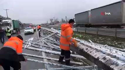 Bursa'da Trafik Kazası! Orhangazi-Bursa Yolu Bir Süre Trafiğe Kapandı
