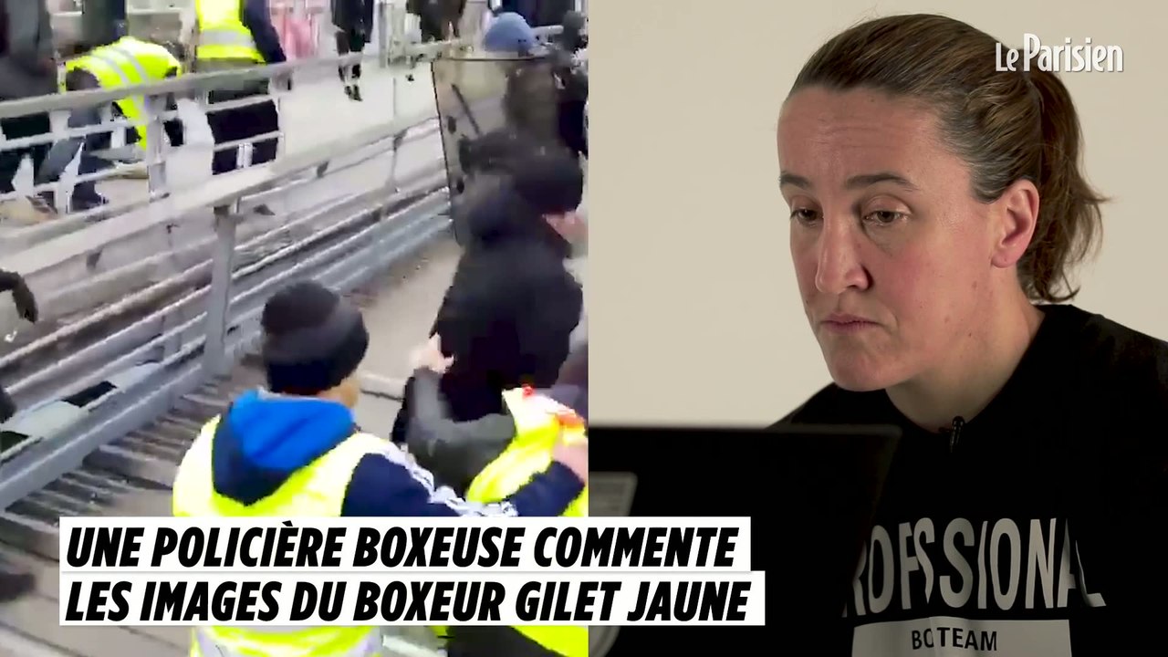 «Il veut se faire un flic» : une policière championne de boxe commente les images de Dettinger