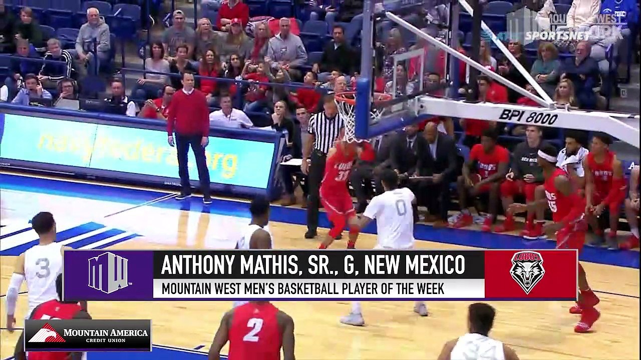 MW Men's Basketball Player of the Week - 1/7/19