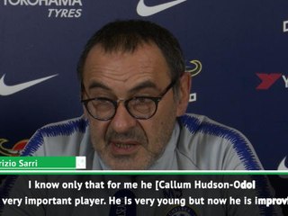 Hudson-Odoi should stay at Chelsea - Sarri